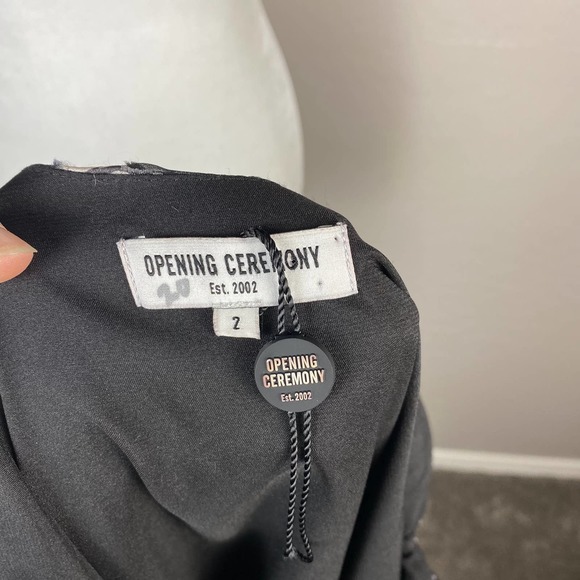 Opening Ceremony Gestures Floral Burnout Dress Size 2 - Picture 8 of 13